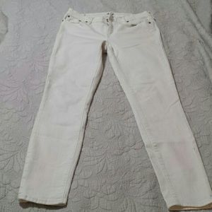 J. Crew Women's White Jeans